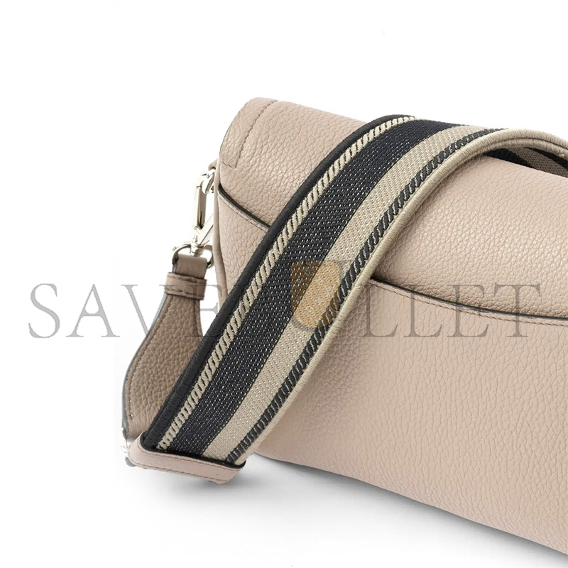PRADA LEATHER SHOULDER BAG 1BD314 (23*15.5*9cm)